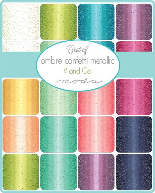 Moda Best Ombre Confetti Jelly Roll®