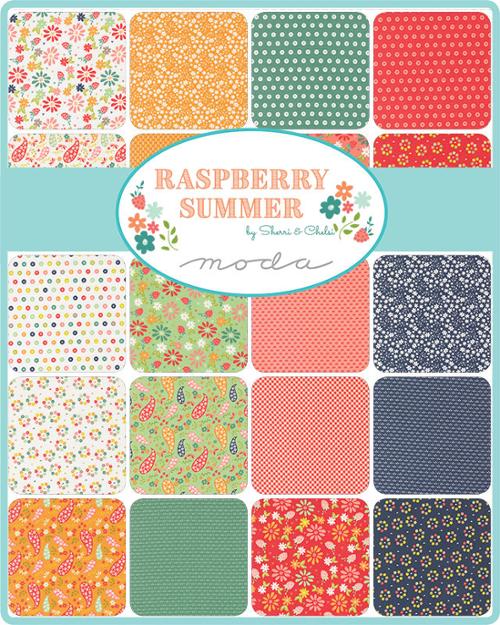 Moda Raspberry Summer Charm Pack