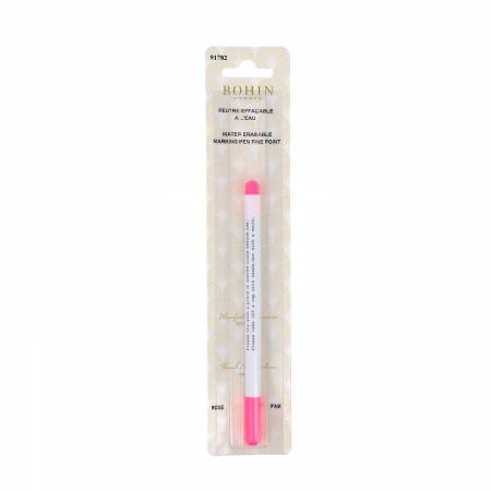 Air and Water Erase Fabric Marking Pen Pink