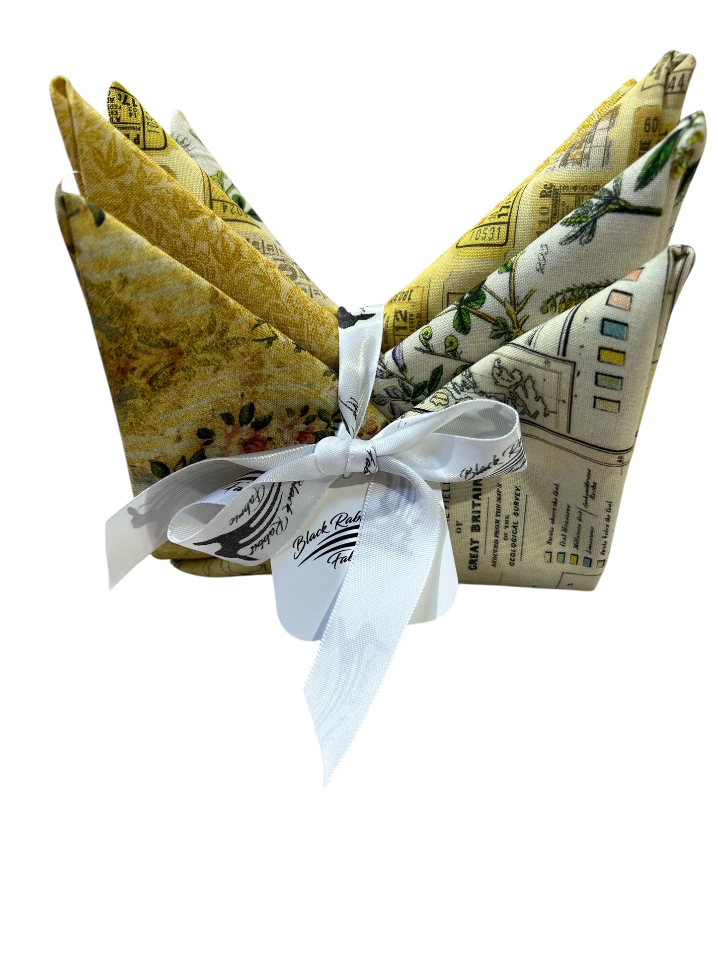 Tim Holtz Yellow Palette 5 FQ Pack - 6033