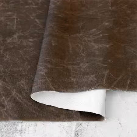 Faux Wax Duck Canvas - Brown