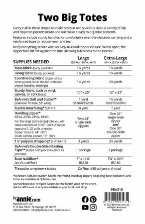 ByAnnie - Two Big Totes