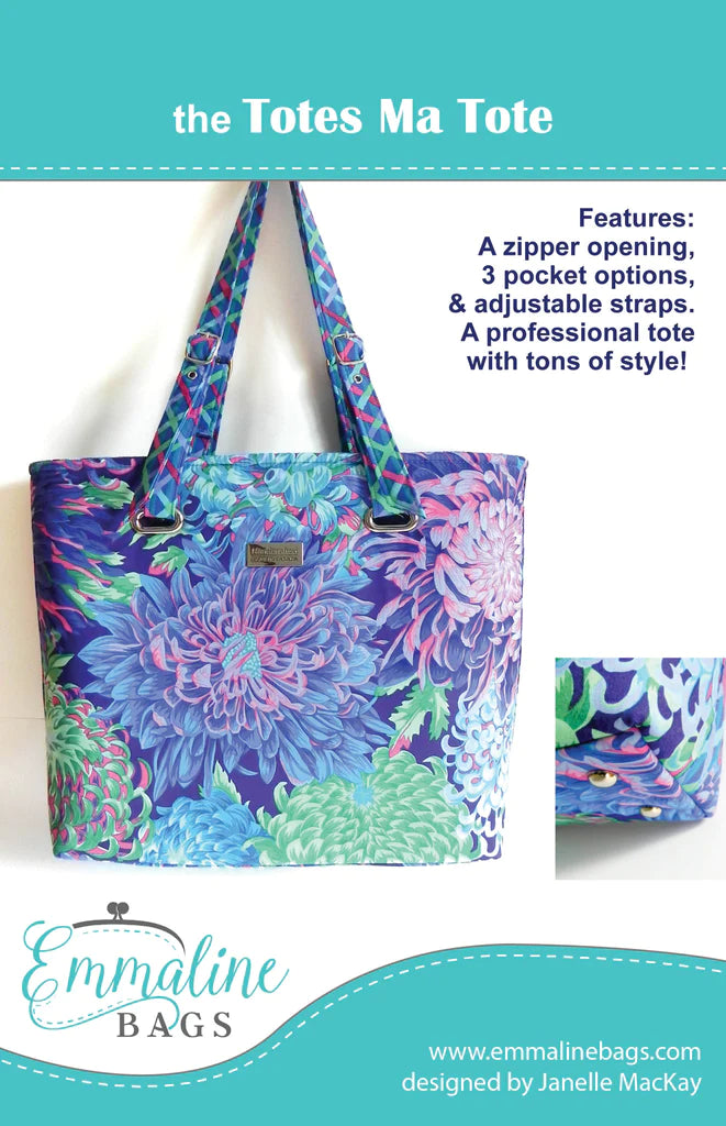 Emmaline Paper Pattern - The Totes Ma Tote