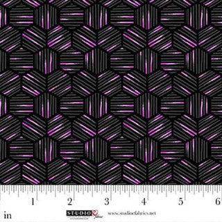 ***PRE-ORDER*** StudioE Sweet Licorice Mini Hexies - Black