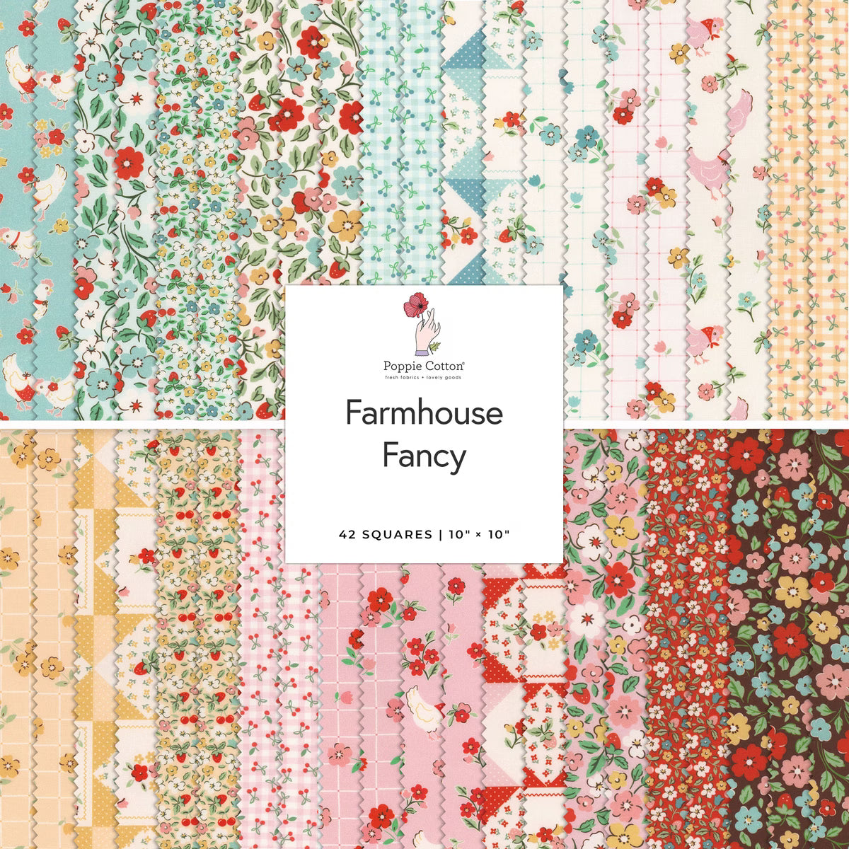 Layer Cake - Farmhouse Fancy By Poppie Cotton