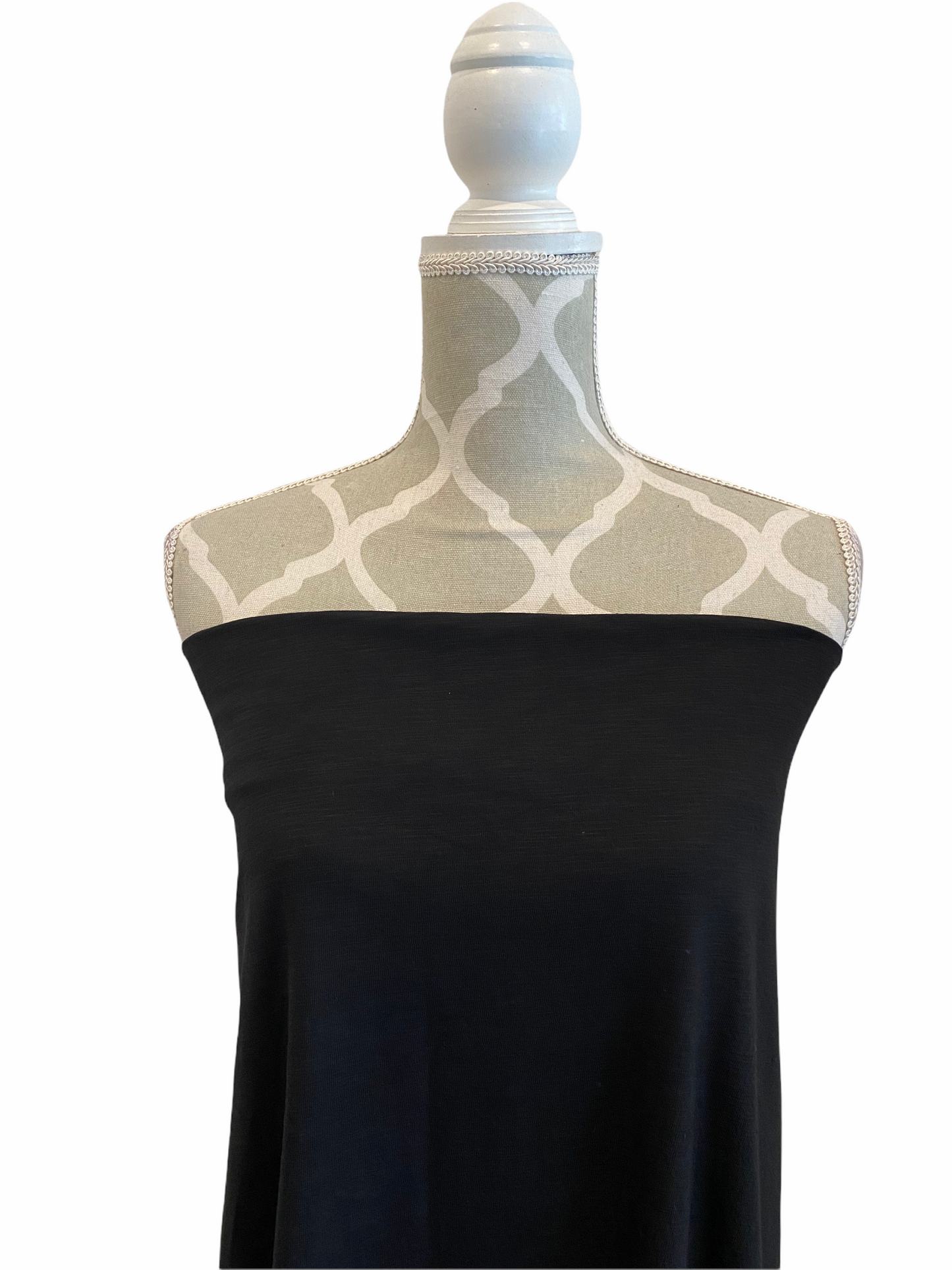 Slub - Black - PRECUT Half meters
