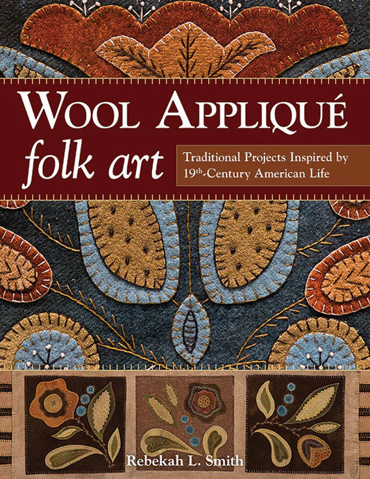 Book: Wool Applique Folk Art