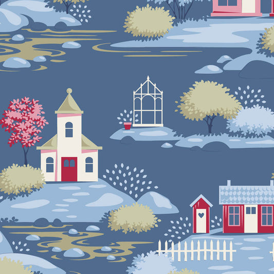 ***PRE-ORDER*** Tilda Village Life Village Blue