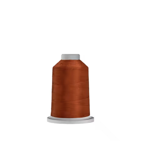 Glide 40wt Polyester Thread 1,100 yd Mini King Spool Burnt Orange 51675
