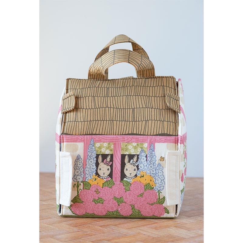 Panel: Moda Garden Bunny Cottage 36" x 60"