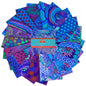 Kaffe Fassett Royal 5" Charm Pack