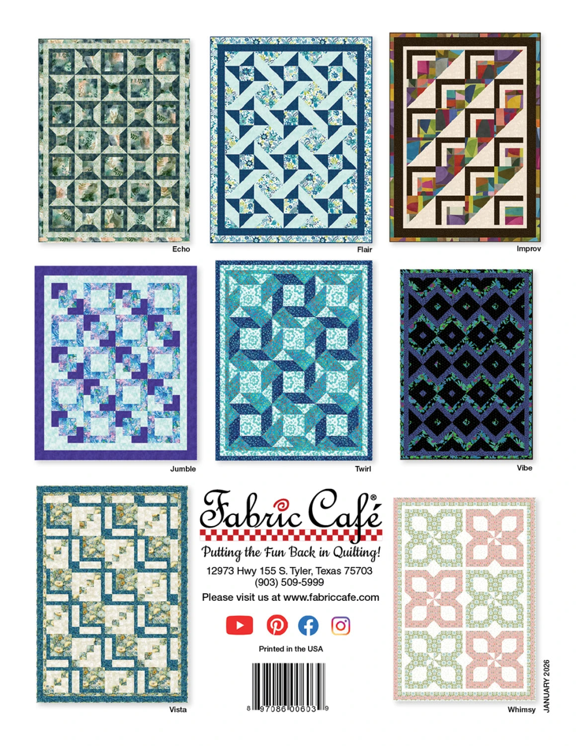 Fabric Cafe: Make It Scrappy With 3-Yard Quilts