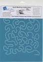 Full Line Stencil: Stipple Meander Background