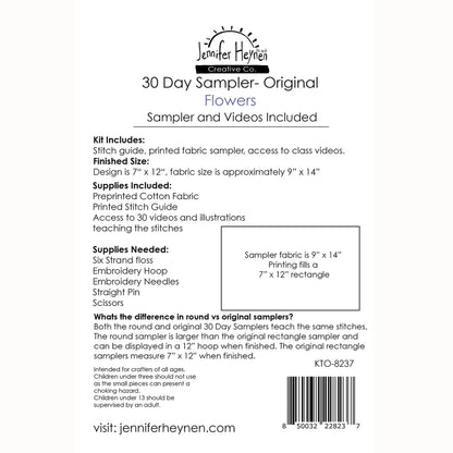 30 Day Sampler Flowers - Original