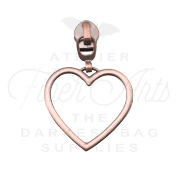 Atelier #5 Large Heart Zipper Pulls