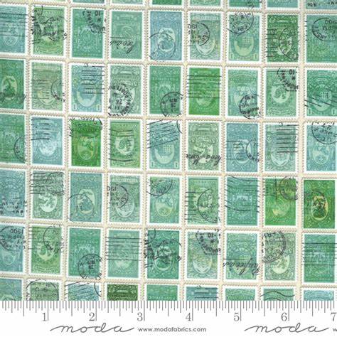 Moda - Flea Market Fresh Stamps Aqua