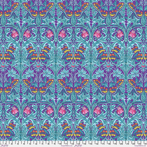 Kaffe x Morris & Co. Bluebell - Purple