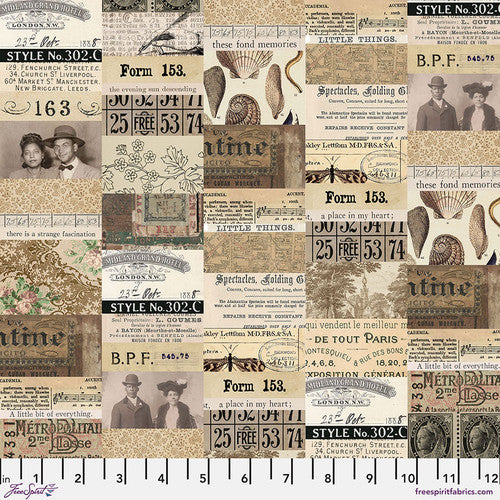 Tim Holtz Palette Neutral Collage