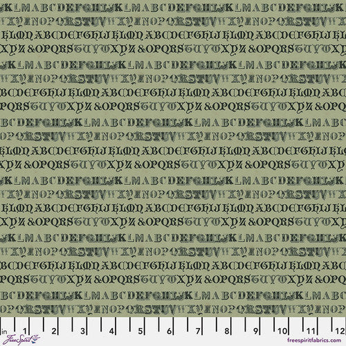 Tim Holtz Palette Green Typography