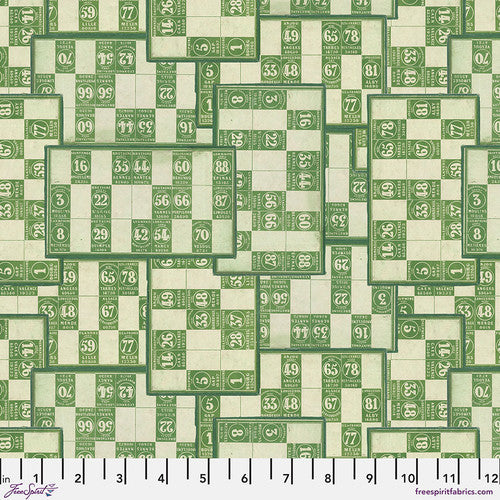 Tim Holtz Palette Green Numbers