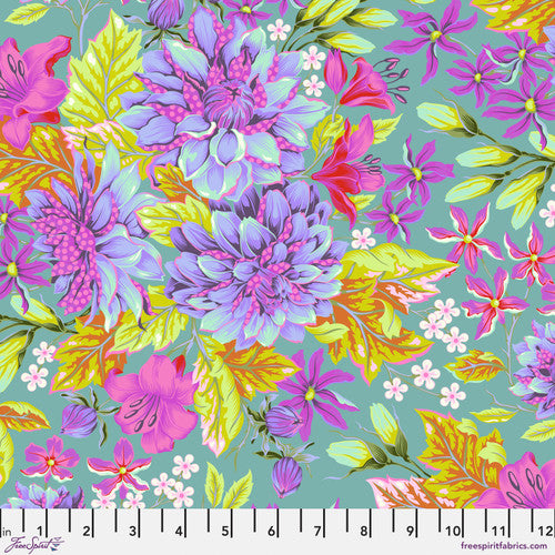 Tula Pink Untamed Hello Dahlia - Cosmic