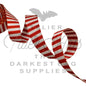Atelier Webbing - White Stripes - 25mm (1in)