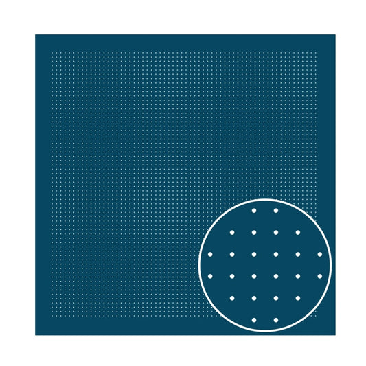Sashiko Sampler 5mm Dotted Grid - Navy