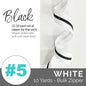 Emmaline Zippers-by-the-Yard - *SIZE#3* White (DOES NOT INCLUDE SLIDERS/PULLS)