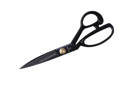 LDH Scissors - Midnight Edition Fabric Shears Rubber Handle / 9”