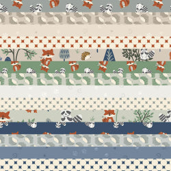 RJR - Forest Friends 5" Maple Squares