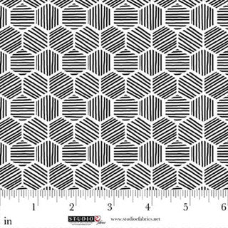 ***PRE-ORDER*** StudioE Sweet Licorice Mini Hexies - White