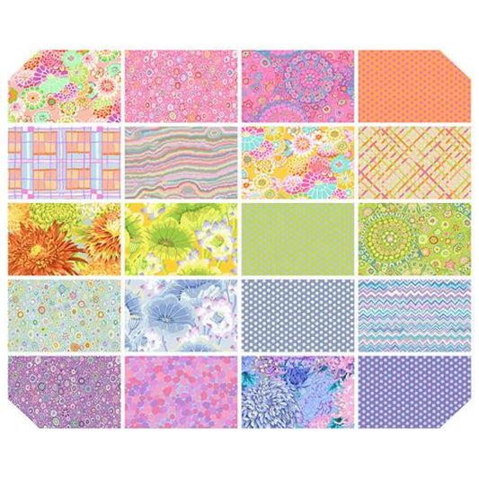 Kaffe Fassett Sorbet 5" Charm Pack