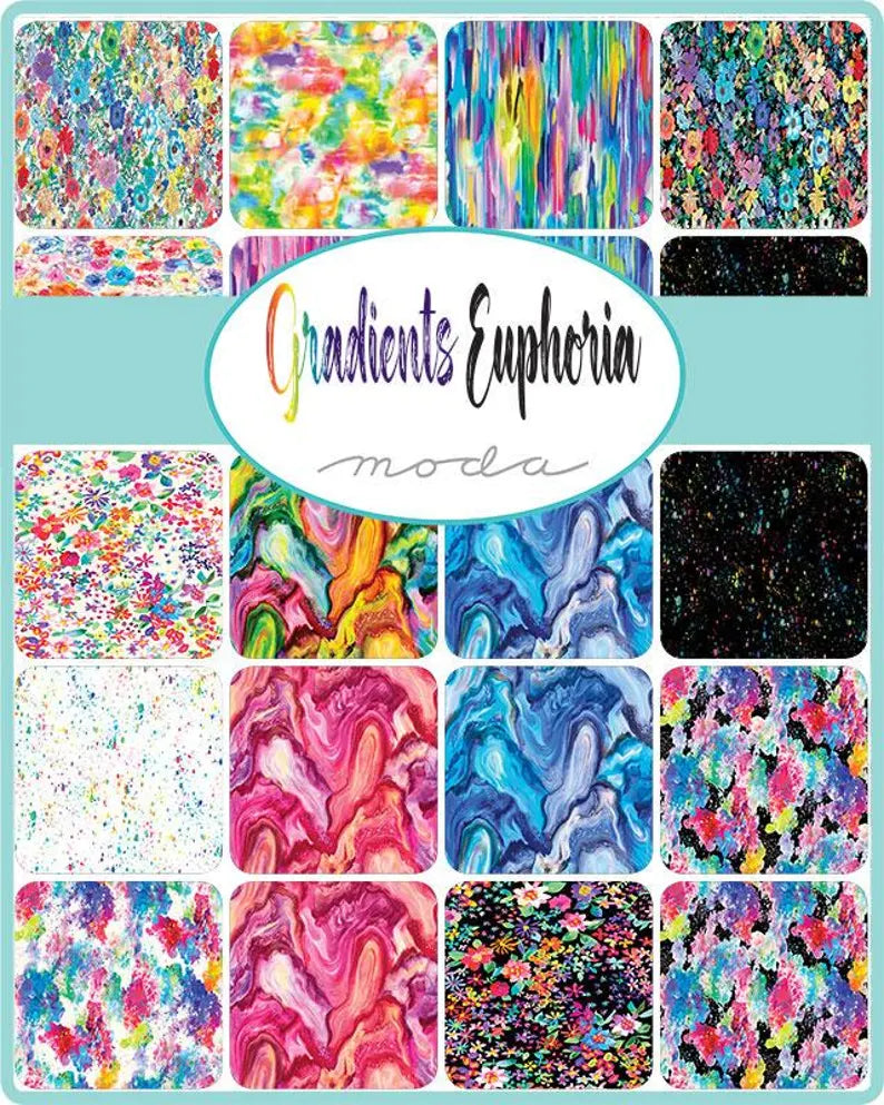 Moda Gradients Euphoria 5” Charm Pack
