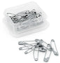 Dritz Curved Safety Pins Size 2, 38mm - Black Rabbit Fabric Inc.