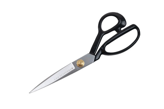 LDH Scissors - Traditional Fabric Shears Rubber Handle 10"