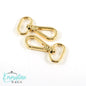 Swivel Snap Hooks: Flat Hook Profile (2 Pack)