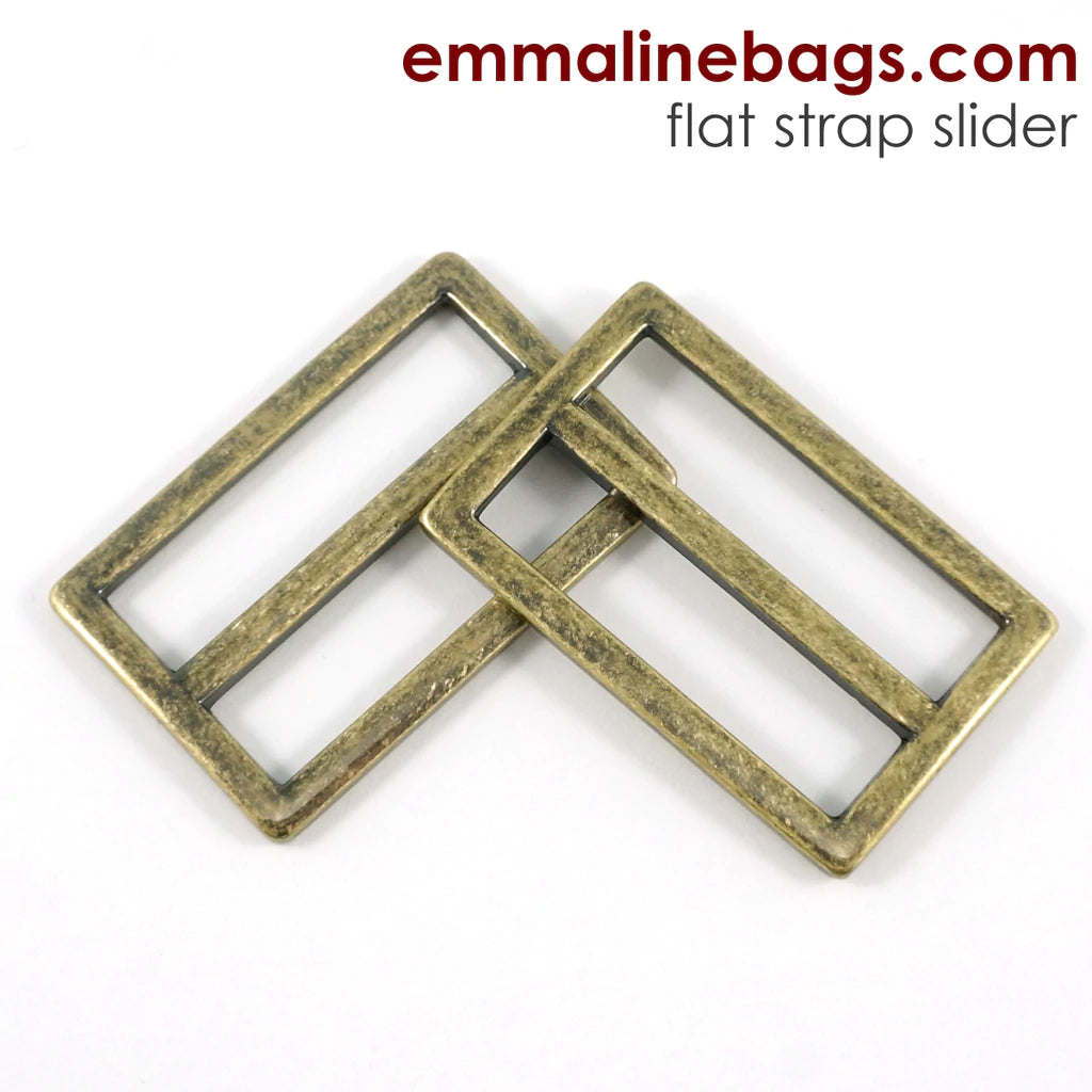 Flat Strap SLIDERS (2 Pack)