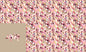 Geo Pig Cotton Jersey 1M Rapport - panel & cord together