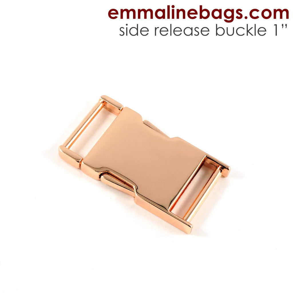 Side Release Buckle: 1" (25 mm)