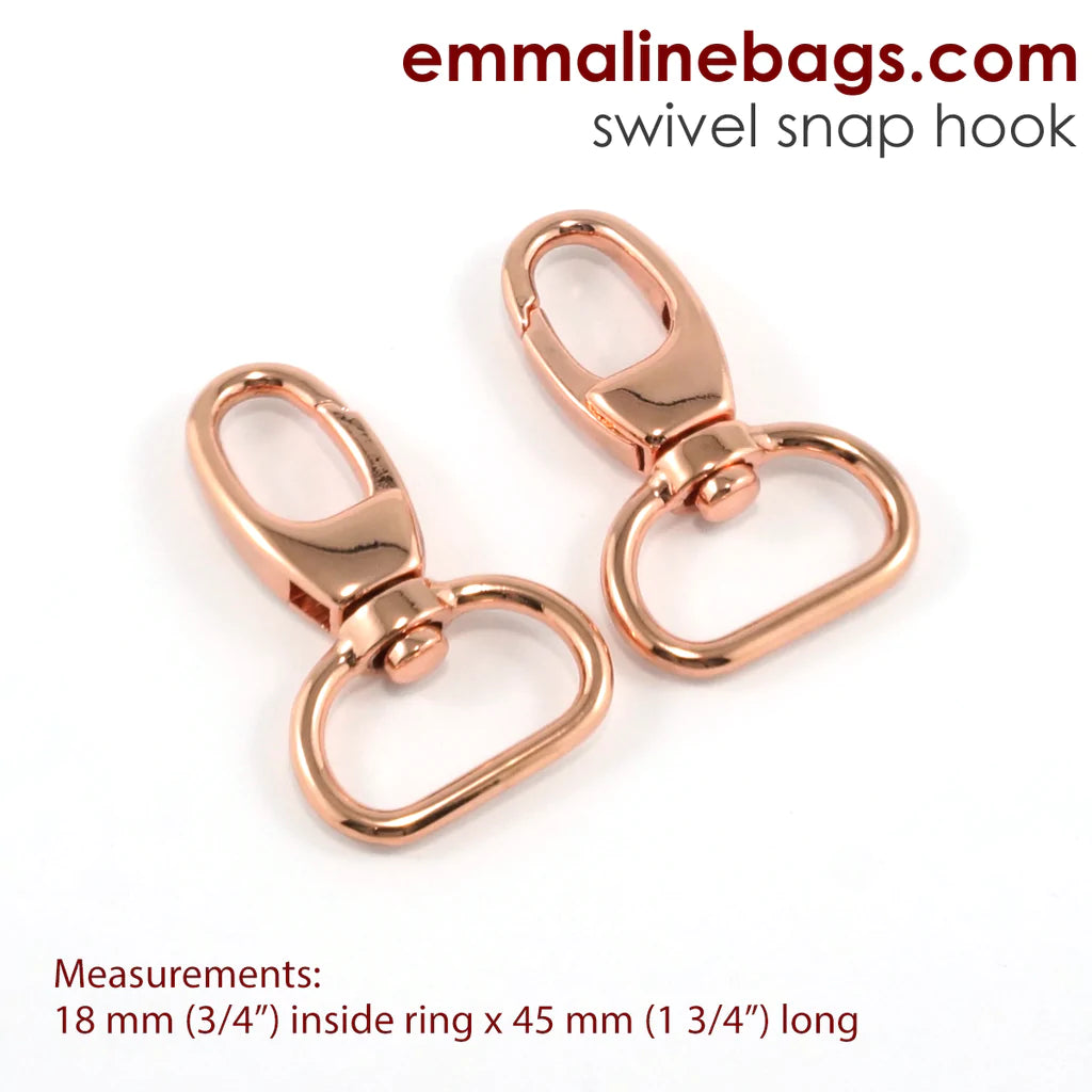 Swivel Snap Hook: Designer Profile (2 Pack)