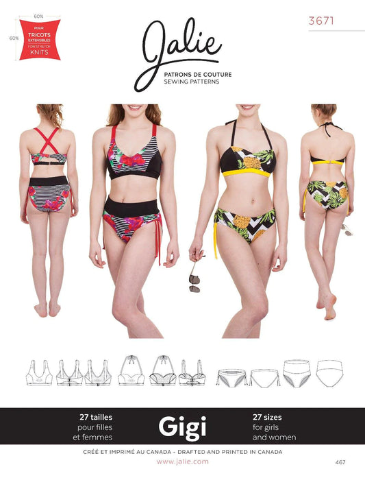 Jalie 3671 - GIGI Bikinis