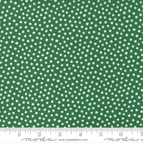 Moda - Snow Drops Evergreen