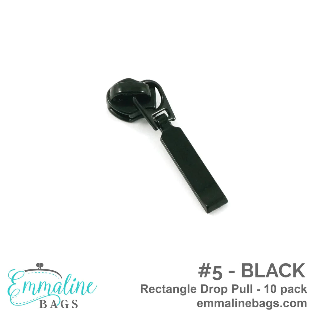 Emmaline Zipper Sliders with Pulls - *SIZE#5* (10 pack)
