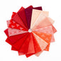 Color Master Elements Cranberry- 16 Fat Quarters