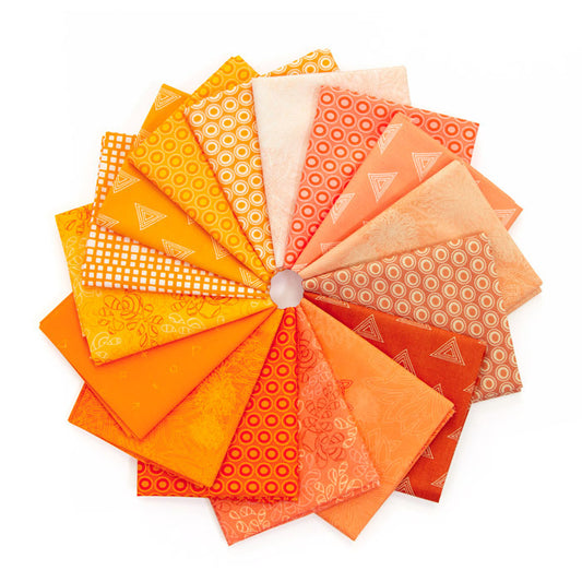 Color Master Elements Nectar- 16 Fat Quarters