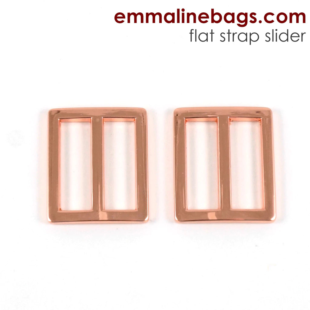 Flat Strap SLIDERS (2 Pack)