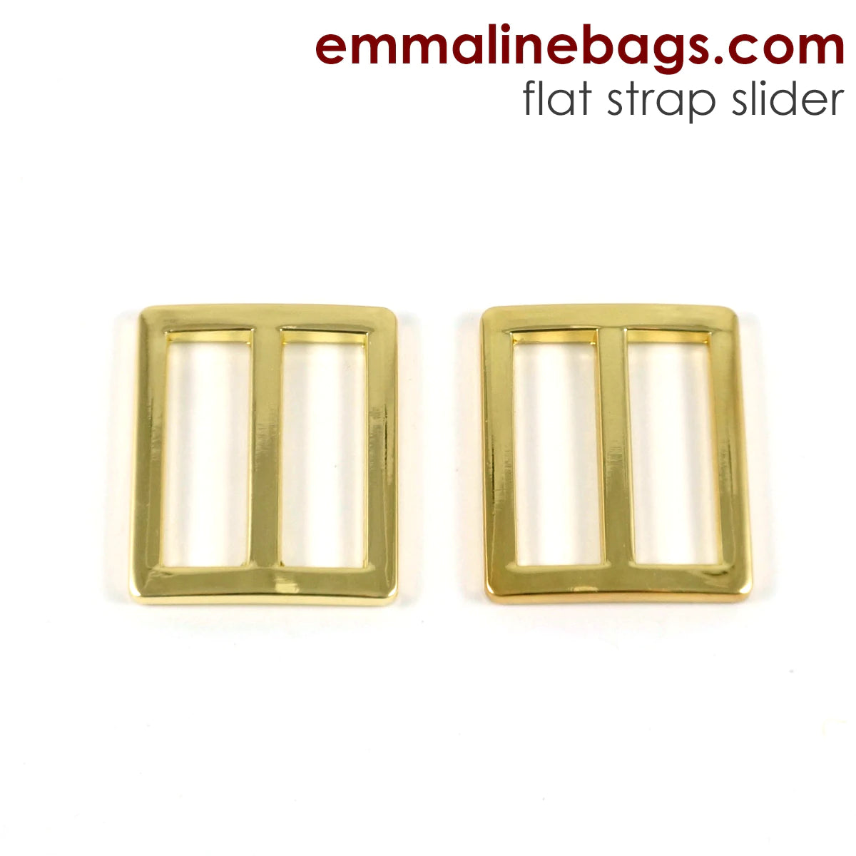 Flat Strap SLIDERS (2 Pack)