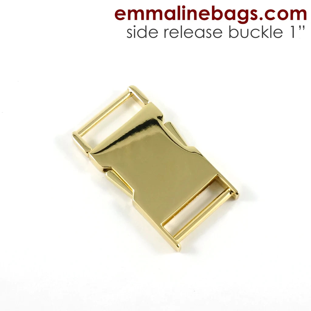 Side Release Buckle: 1" (25 mm)