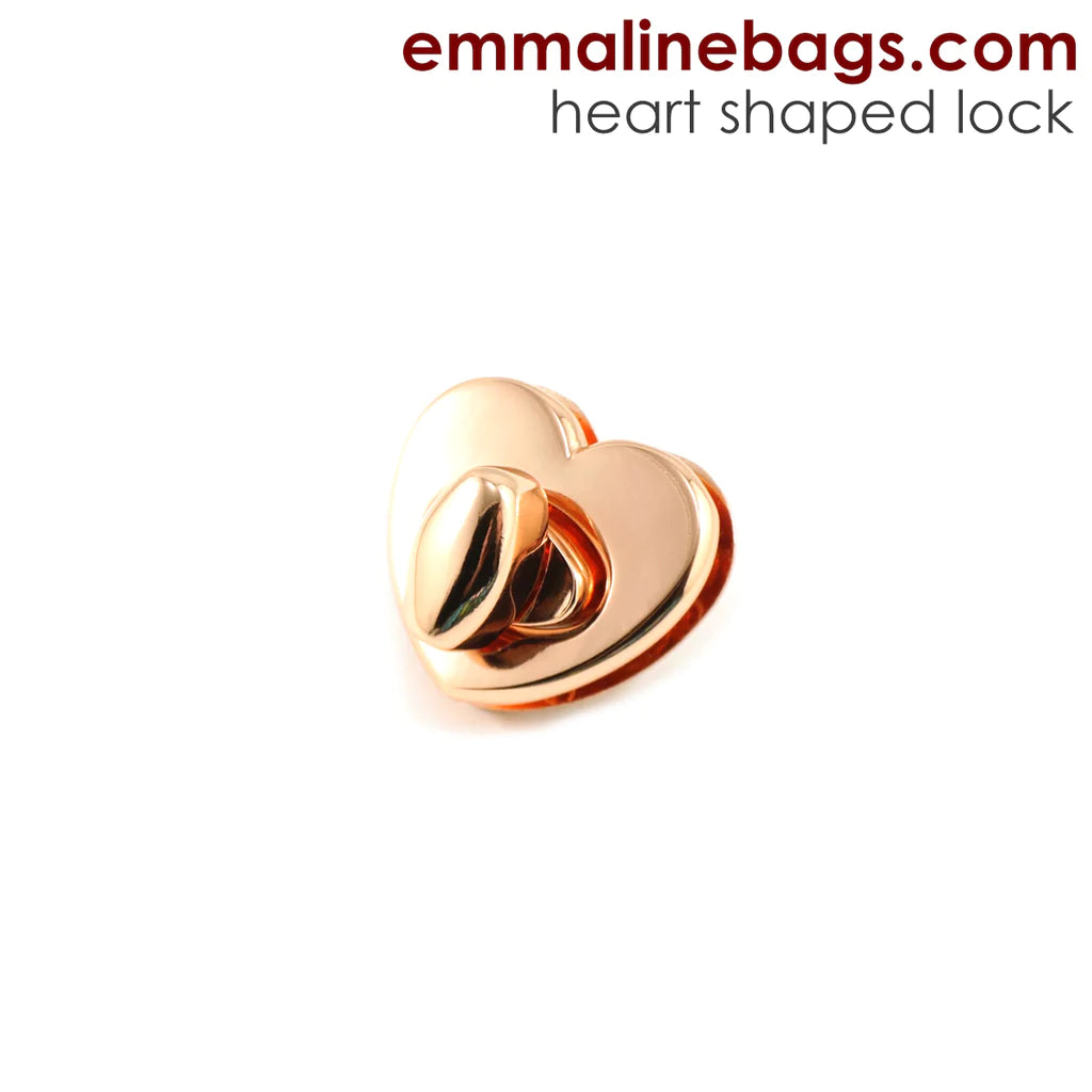 Heart Shaped Bag Lock