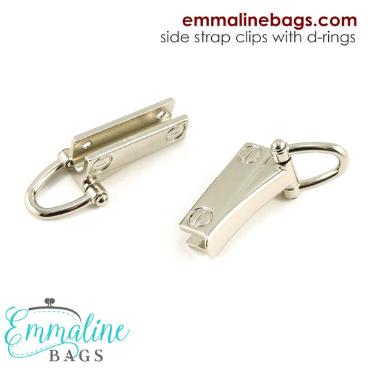 Strap Clip with D-Ring (2 Pack)